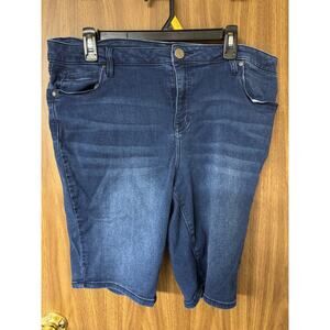 Ladies Plus 1822 Denim Shorts - 18W
